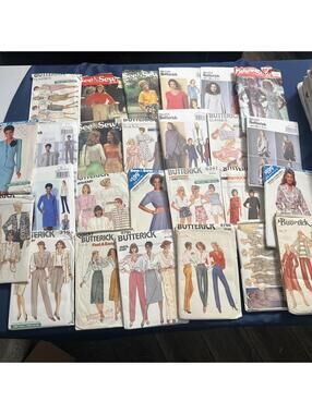 Vintage Lot of 26 Sewing Patterns See&Sew Butterick Great Selection. Uncut